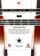 2007 Leaf Certified Materials Jason Witten