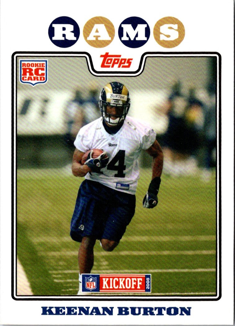 2008 Topps Kickoff Keenan Burton