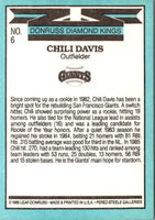 1986 Donruss Chili Davis #6