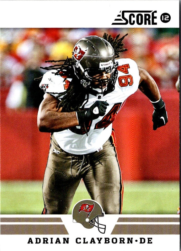 2012 Score Adrian Clayborn #124