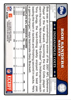 2008 Topps Kickoff Bob Sanders #95