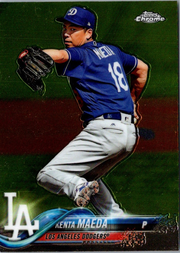 2018 Topps Chrome Kenta Maeda #181