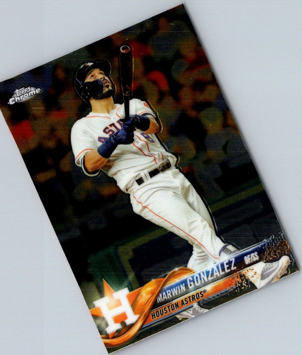 2018 Topps Chrome Marwin Gonzalez #38