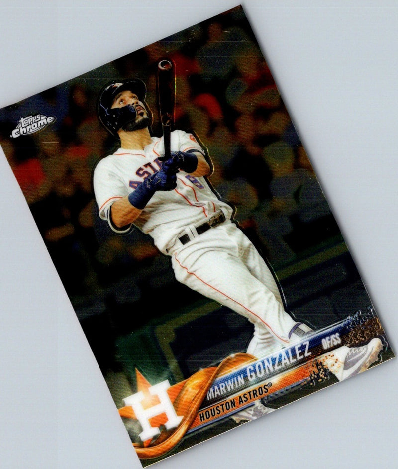 2018 Topps Chrome Marwin Gonzalez