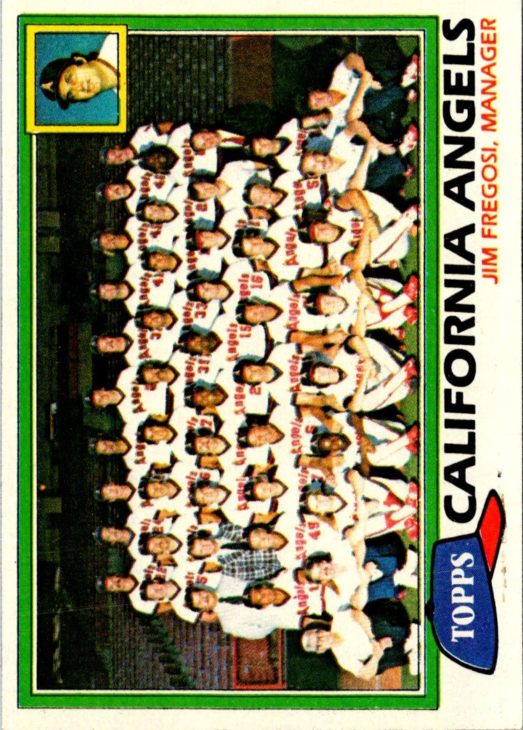 1981 Topps California Angels - Jim Fregosi