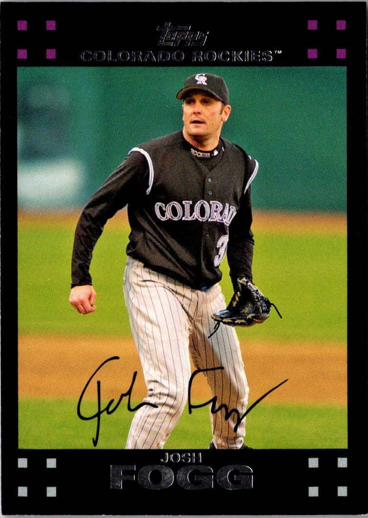 2007 Topps Josh Fogg