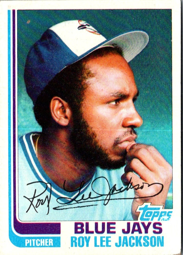 1982 Topps Roy Lee Jackson