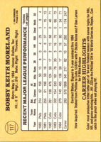 1985 Donruss Keith Moreland #117