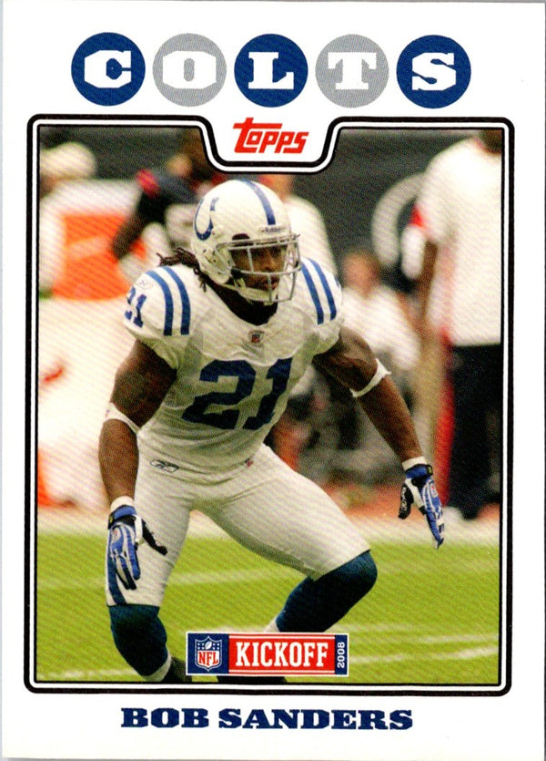 2008 Topps Kickoff Bob Sanders #95