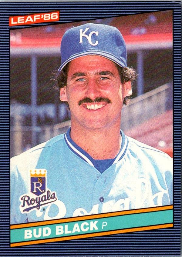 1986 Donruss Bud Black #374