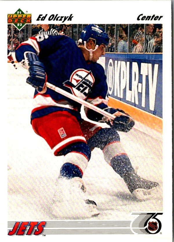 1991 Upper Deck French Ed Olczyk #387B