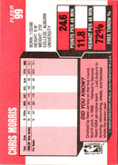 1989 Fleer Chris Morris