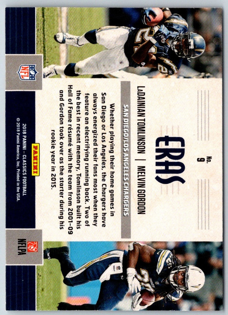 2017 Panini Absolute Spectrum Blue LaDainian Tomlinson