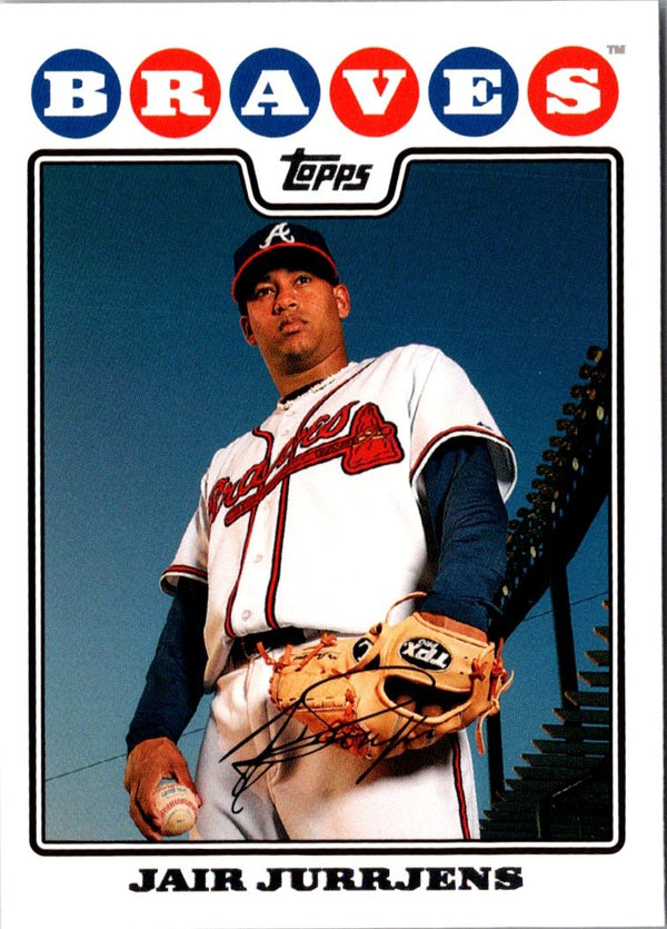 2008 Topps Jair Jurrjens #428