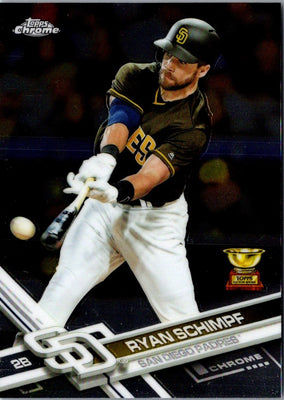 2017 Topps Chrome Ryan Schimpf #187