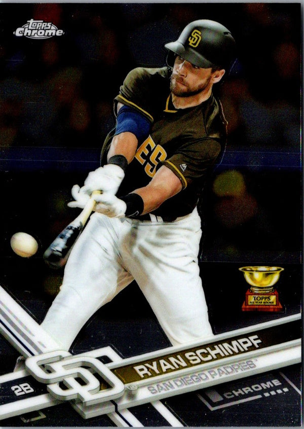 2017 Topps Chrome Ryan Schimpf #187