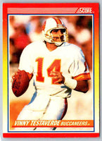 1990 Score Vinny Testaverde #261