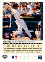 1994 Collector's Choice Eduardo Perez #228 Silver Signature