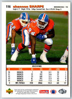 1995 Upper Deck Shannon Sharpe #116