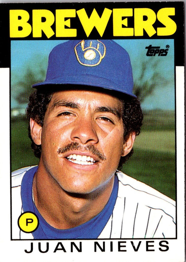 1986 Topps Traded Juan Nieves #79T