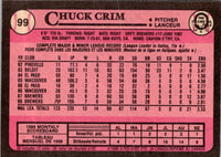 1989 O-Pee-Chee Chuck Crim #99