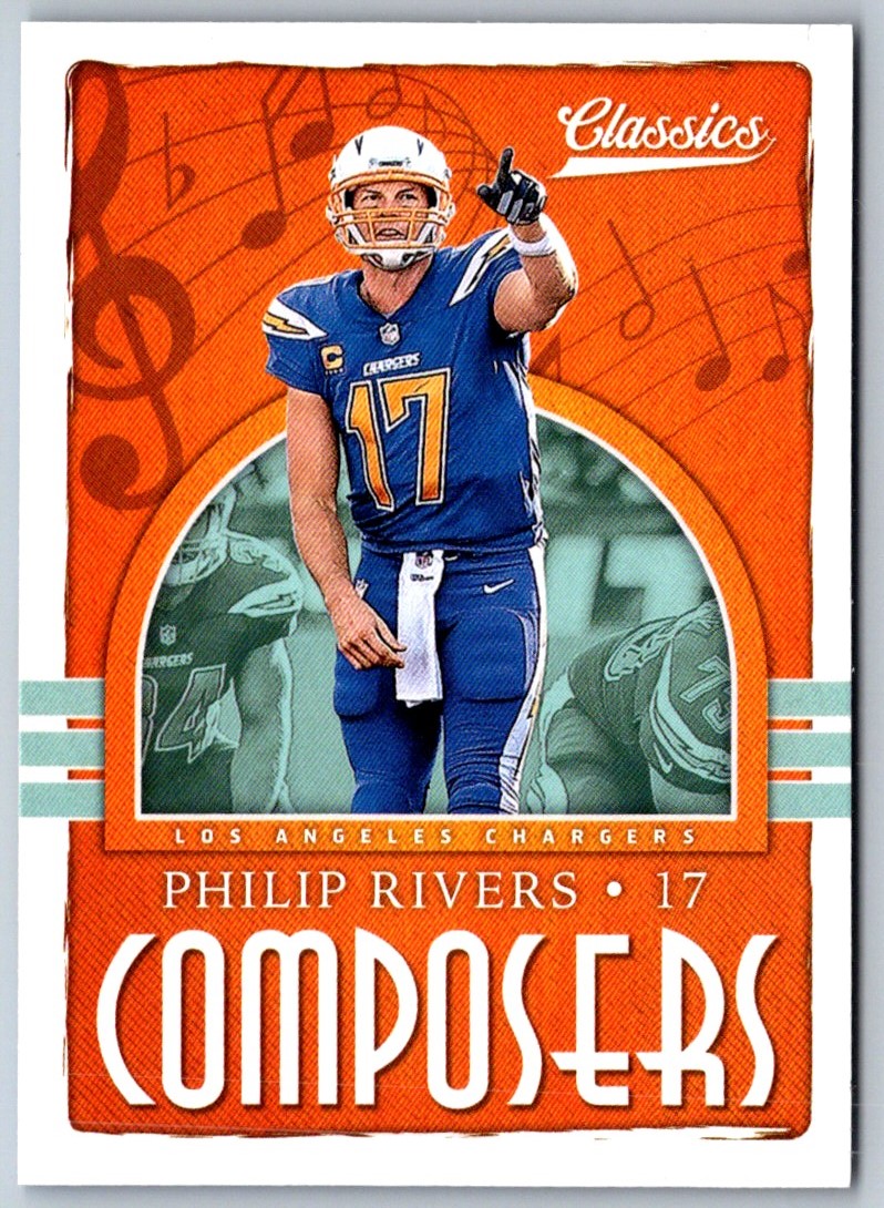 2018 Panini Classics Composers Philip Rivers