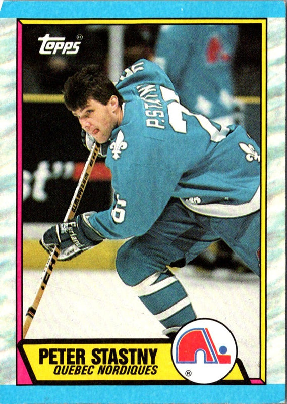 1989 Topps Peter Stastny #143