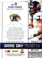 2015 Panini Contenders Draft Picks Game Day Tickets Casey Pierce #100