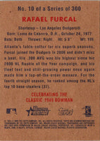 2006 Bowman Heritage Rafael Furcal #10