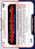 2015 Bowman Prospects Henry Owens #BP92