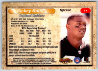 1991 Bowman BestFootball Rickey Dudley #37