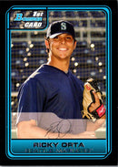 2006 Bowman Chrome Draft Picks & Prospects Ricky Orta
