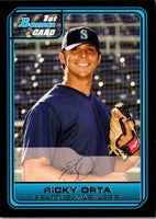 2006 Bowman Chrome Draft Picks & Prospects Ricky Orta #DP62