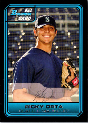2006 Bowman Chrome Draft Picks & Prospects Ricky Orta #DP62