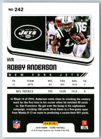 2018 Score Scorecard Robby Anderson #242