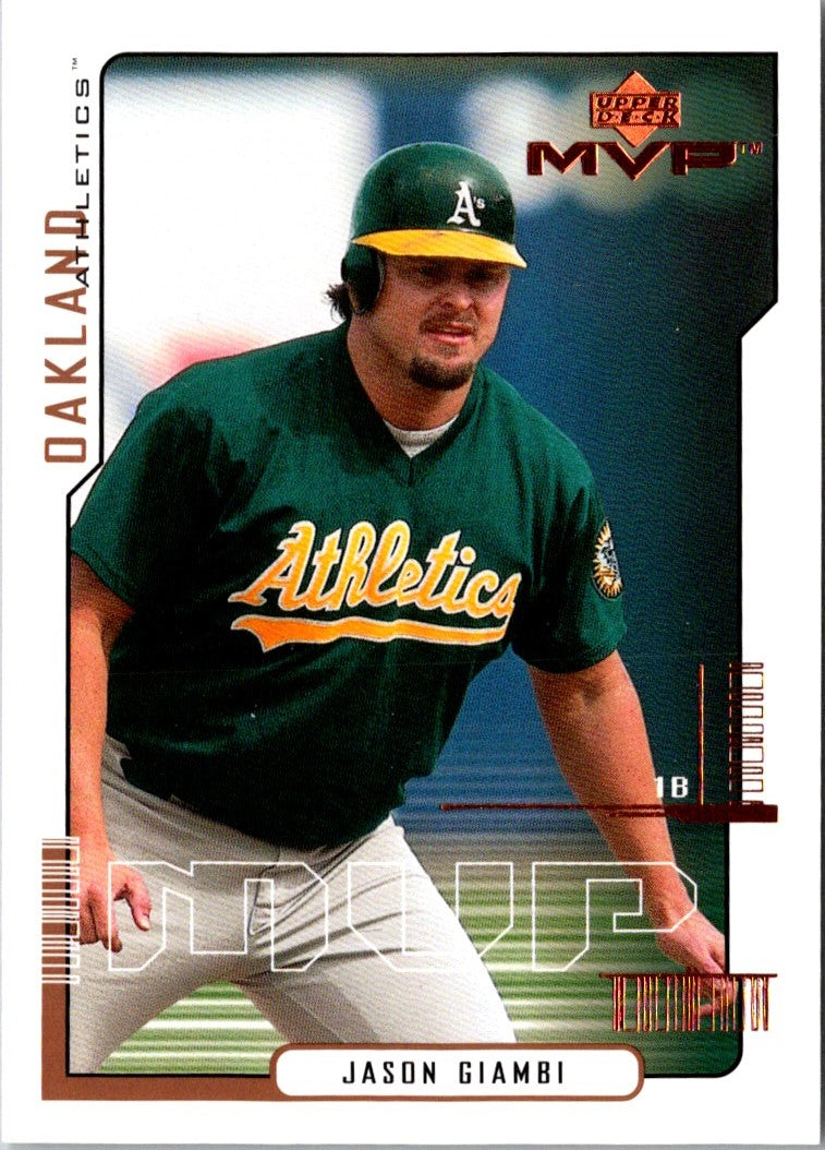 2000 Upper Deck MVP Jason Giambi