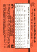 1990 Donruss Will Clark