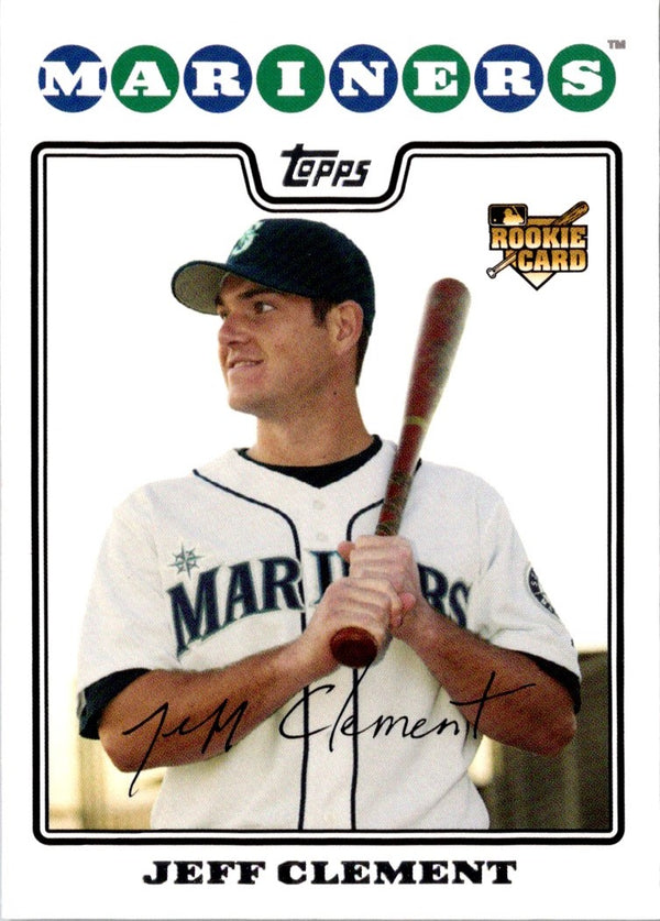 2008 Topps Jeff Clement #286 Rookie
