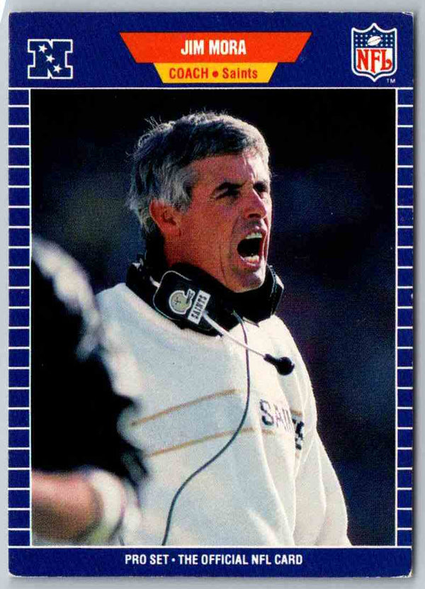 1989 NFL Proset Jim Mora #278