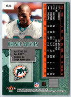 2001 Fleer Genuine Oronde Gadsden #65