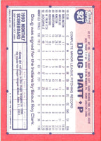 1991 Topps Traded Doug Piatt #92T Rookie