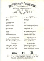 2011 Topps Allen Ginter Joe Saunders #9