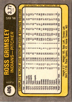 1981 Fleer Ross Grimsley #406