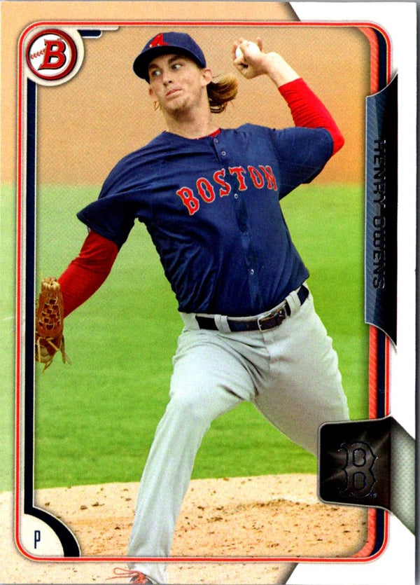 2015 Bowman Prospects Henry Owens #BP92