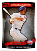 2010 Topps Update Peak Performance Tyler Colvin