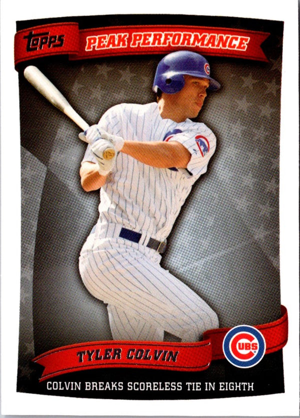 2010 Topps Update Peak Performance Tyler Colvin #PP-120