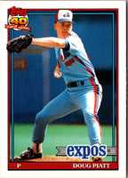 1991 Topps Traded Doug Piatt #92T Rookie