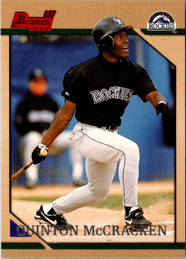 1996 Bowman Quinton McCracken #306