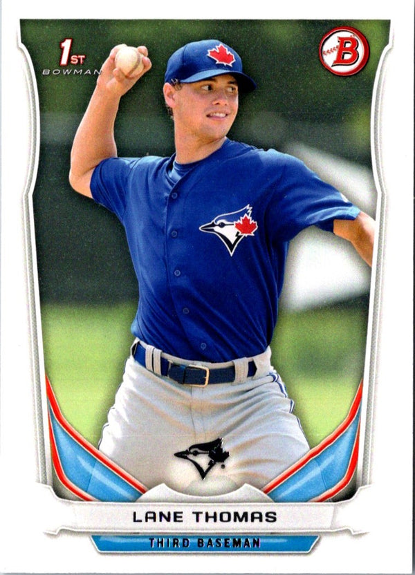 2014 Bowman Draft Picks & Prospects Lane Thomas #DP124