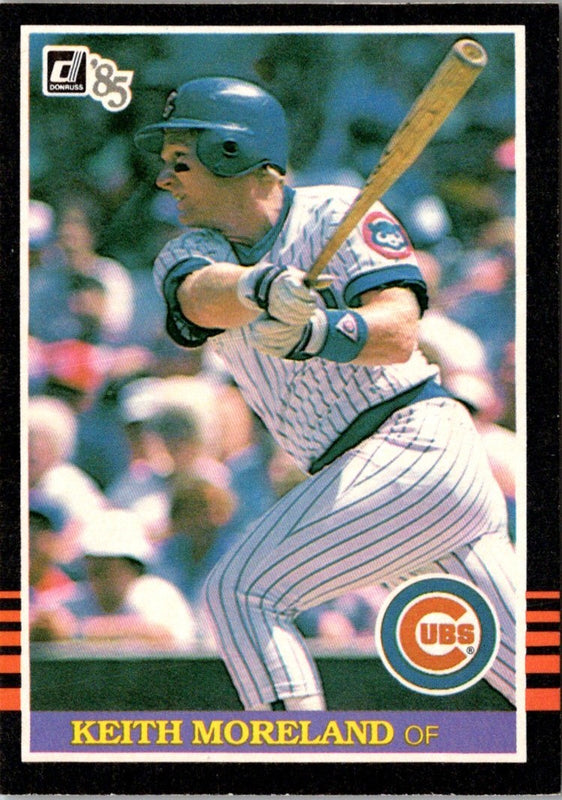 1985 Donruss Keith Moreland #117